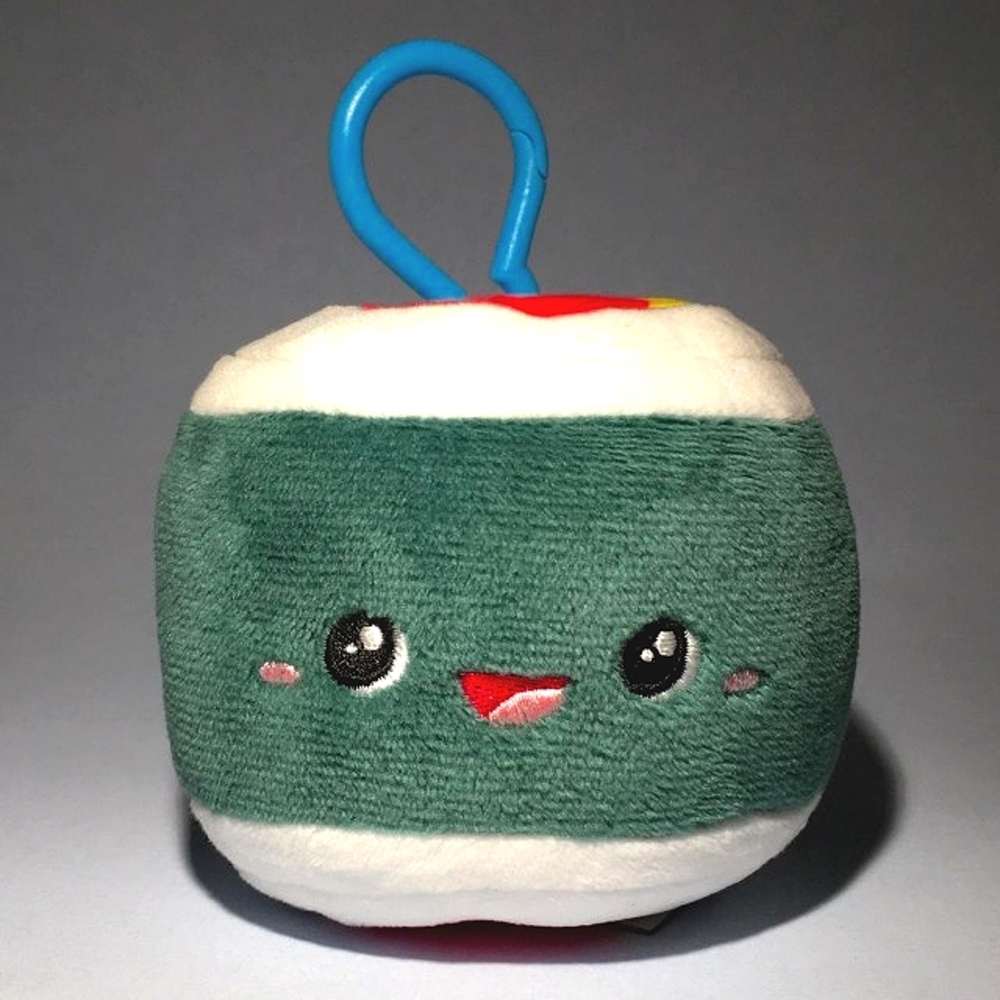 SOLD! Sushi Roll Plush Clip by Squishables